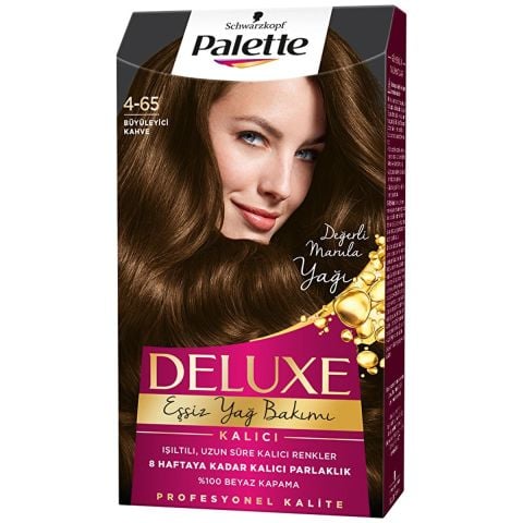 Palette Deluxe Saç Boyası 4-65 Büyüleyici Kahve