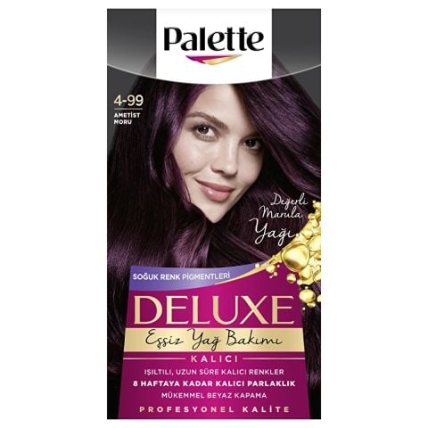 Palette Deluxe 4-99 Ametist Moru Saç Boyası