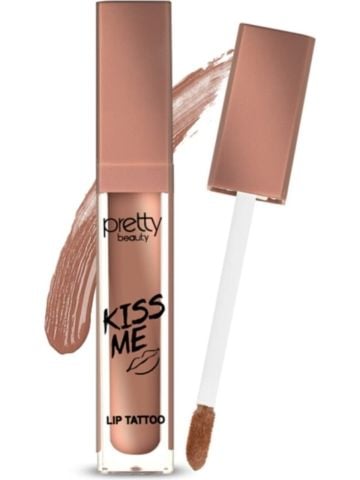 Pretty Beauty Kiss Mee Lip Tattoo 24 Saat Kalıcı Mat Likit Ruj No:1