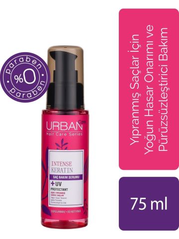 Urban Care Intense Keratin Aşırı Yıpranmış Saçlara Özel Saç Bakım Serumu 75 ml