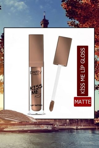 Pretty Beauty Kiss Mee Lip Tattoo 24 Saat Kalıcı Mat Likit Ruj No:2