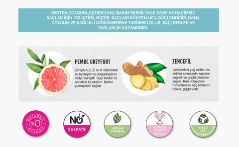 URBAN Care Pink Grapefruit & Ginger Saç Bakım Serumu 75 ml