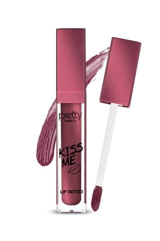 Pretty Beauty Kiss Mee Lip Tattoo 24 Saat Kalıcı Mat Likit Ruj No:5