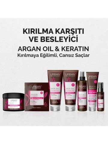 Urban Care Argan Yağı Kolay Kırılan Yıpranmış Saçlara Özel Sıvı Saç Bakım Kremi 200 ml