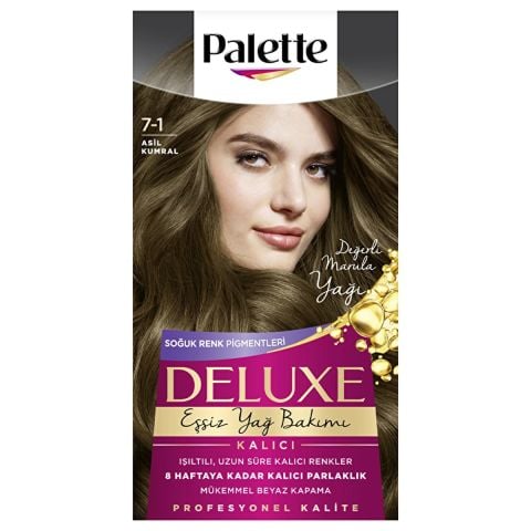 Palette Deluxe Saç Boyası Asil Kumral 7-1