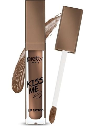 Pretty Beauty Kiss Mee Lip Tattoo 24 Saat Kalıcı Mat Likit Ruj No:8