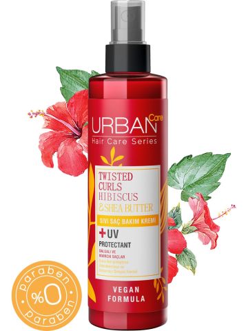 Urban Care Hibiscus Ve Shea Yağı Içeren Bukle Belirginleştirici Sıvı Saç Bakım Kremi 200 Ml