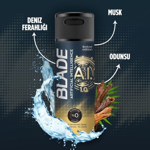 Blade Artificial Intelligence 1.0 Deodorant 150mL
