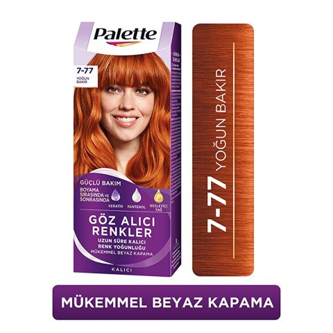 Palette Göz Alıcı Renkler 7-77 Yoğun Bakır