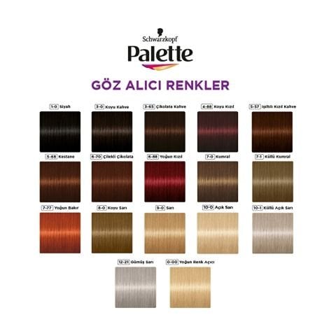 Palette Göz Alıcı Renkler Saç Boyası 9-0 Sarı