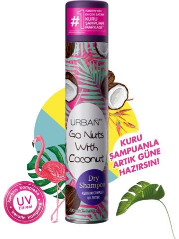 Urban Care Hindistan Cevizi Kokulu Hacimlendirici Kuru Şampuan