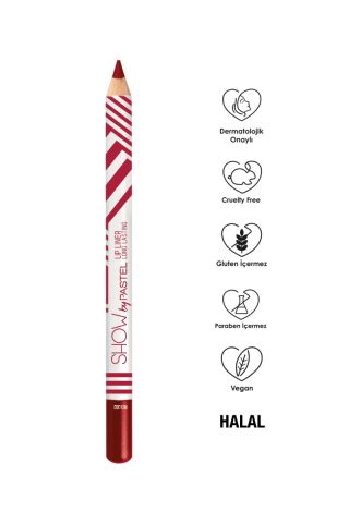 Pastel Lip Liner Long Lasting Dudak Kalemi No:202