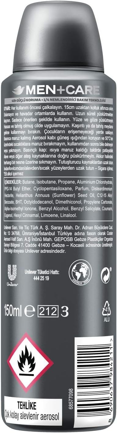 Dove Men Care Tıraş Sonrası Koruma Erkek Deodorant 150 Ml