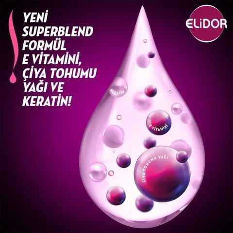Elidor Esmer Parlaklık Serum Saç Bakım Kremi 400 ML