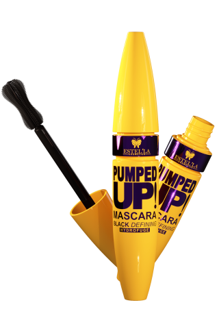 Estella Pumped Up! Siyah Maskara: Suya Meydan Okuyan, Hacim ve Belirginlikte Sınırsız Güç!