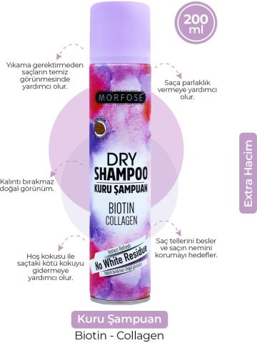 Morfose Kuru Şampuan Ekstra Hacim 200 ml