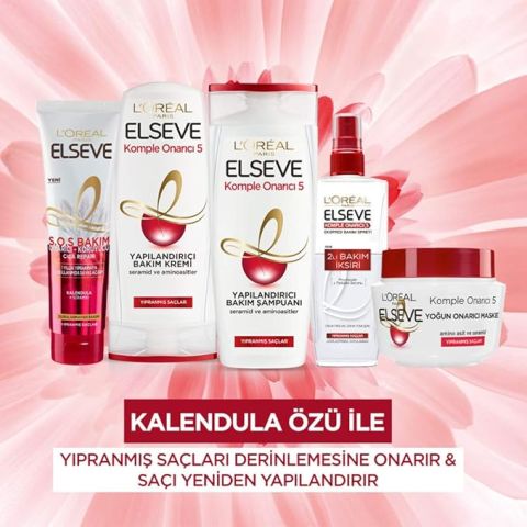 L’Oréal Paris Elseve Komple Onarıcı 5 Yapılandırıcı Bakım Kremi 360 ml