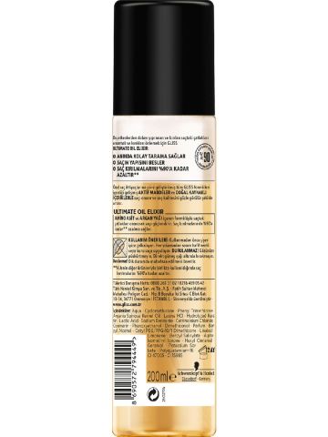 Gliss Sıvı Saç Kremi Ultimate Oil Elixir 200 Ml