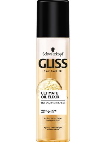 Gliss Sıvı Saç Kremi Ultimate Oil Elixir 200 Ml