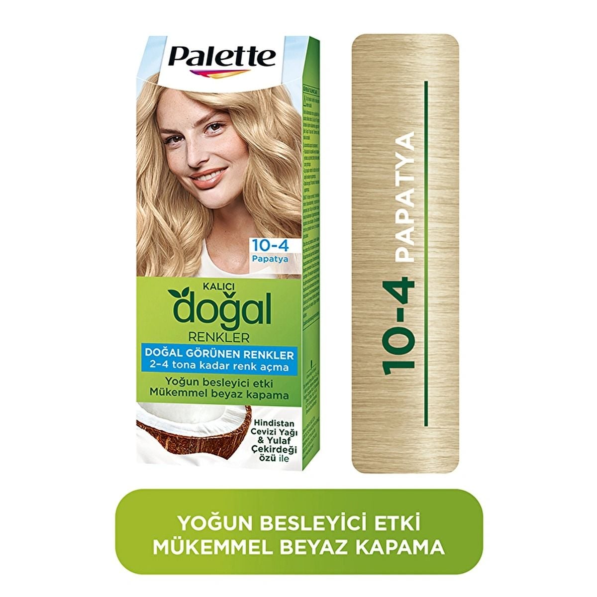 Palette Kalıcı Doğal Renkler Saç Boyası 10-4 Papatya