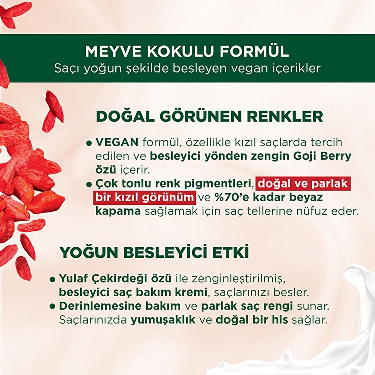 Palette Kalıcı Doğal Renkler Saç Boyası 8-77 Tarçın Bakır