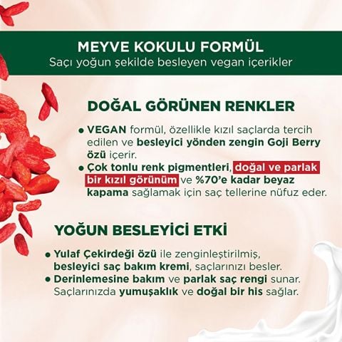 Palette Kalıcı Doğal Renkler Saç Boyası 8-77 Tarçın Bakır