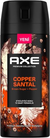 Axe Premium Collection Copper Santal Erkek Sprey Deodorant 150 ml