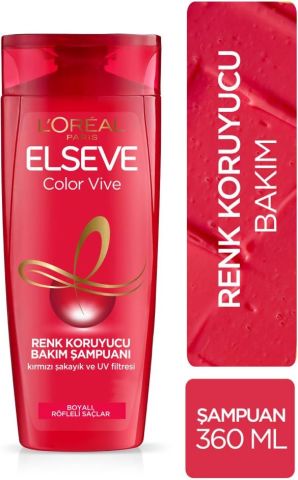 Loreal Paris Elseve Colorvive Renk Koruyucu Bakım Şampuanı 360ml