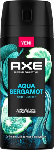 Axe Premium Collection Aqua Bergamot Erkek Sprey Deodorant 150 ml