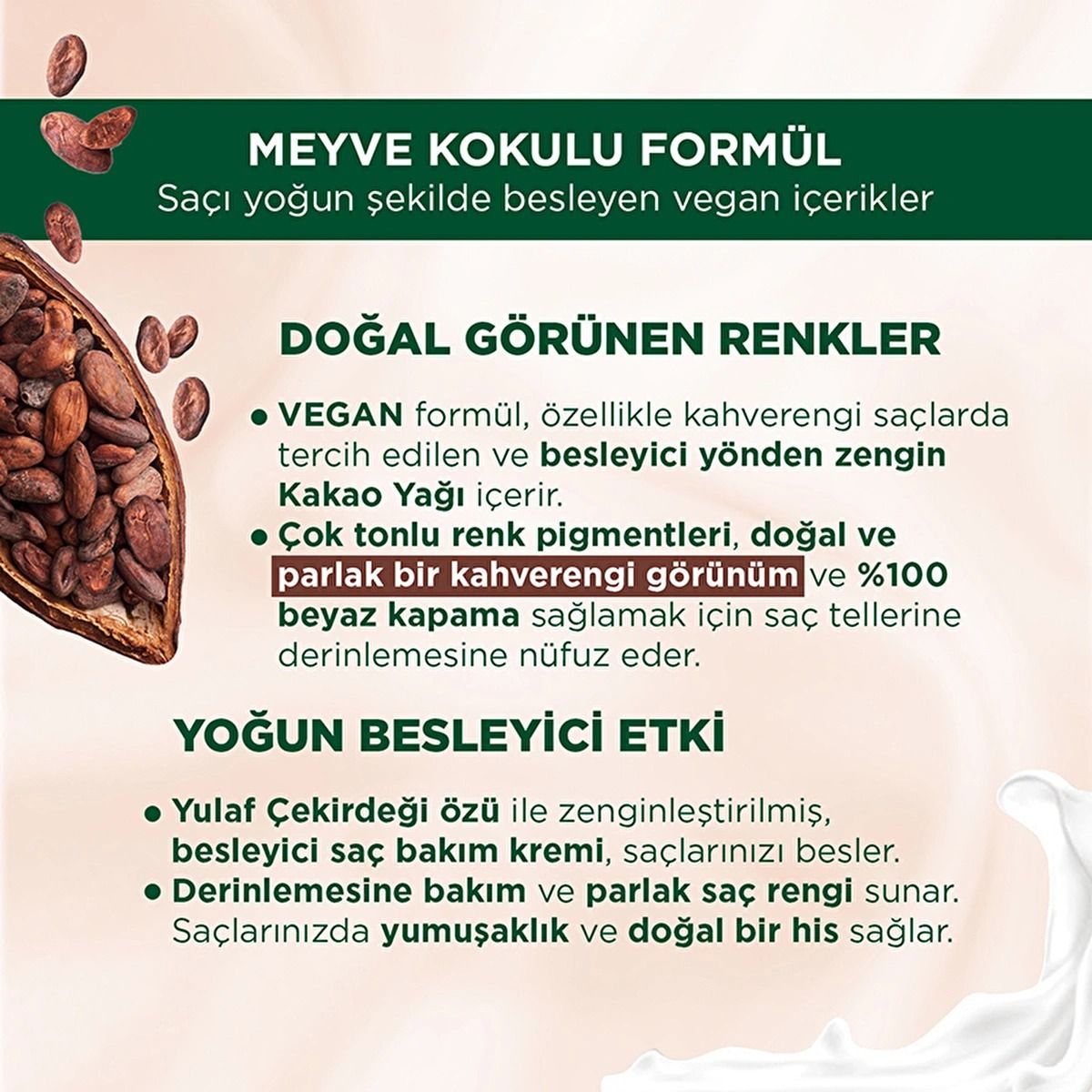 Palette Kalıcı Doğal Renkler Saç Boyası 3-0 Koyu Kahve