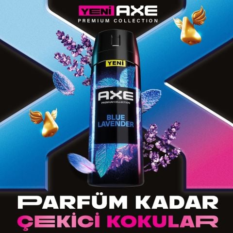 Axe Premium Collection Blue Lavender Erkek Sprey Deodorant 150 ml