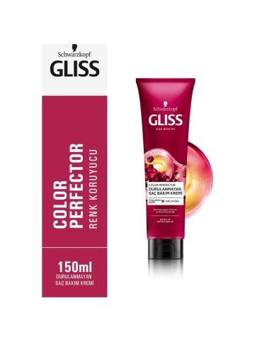 Gliss Durulanmayan Saç Bakım Kremi 150 ml Color Perfector