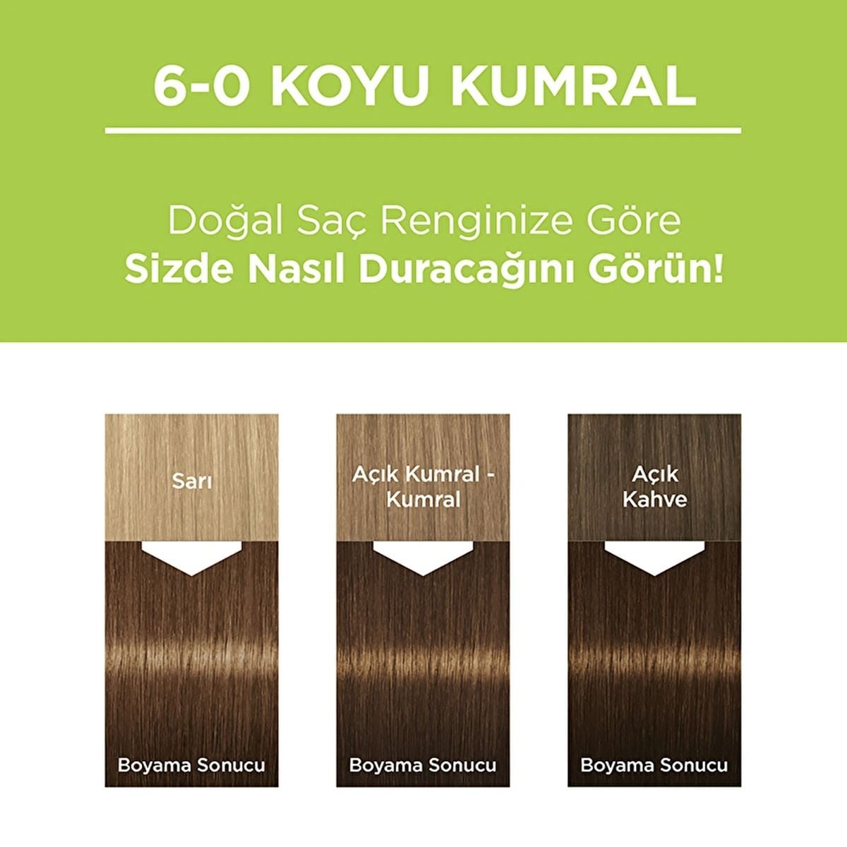 Palette Kalıcı Doğal Renkler Saç Boyası 6-0 Koyu Kumral