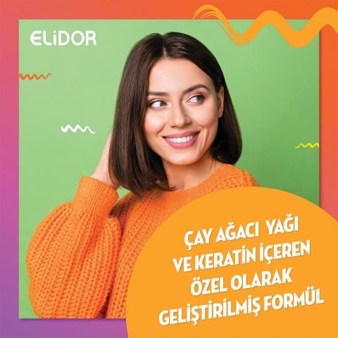 Elidor Onarıcı Etki 7/24 Şekillendirici Saç Bakım Kremi Keratin & Çay Ağacı Yağı 265 ml