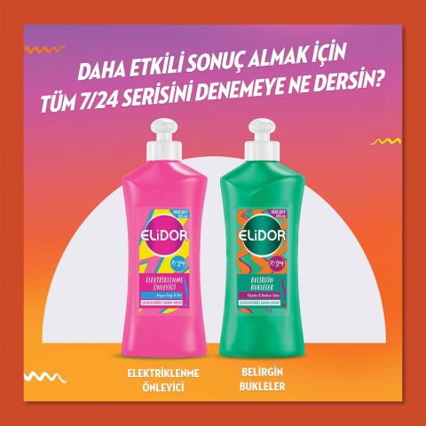 Elidor Onarıcı Etki 7/24 Şekillendirici Saç Bakım Kremi Keratin & Çay Ağacı Yağı 265 ml