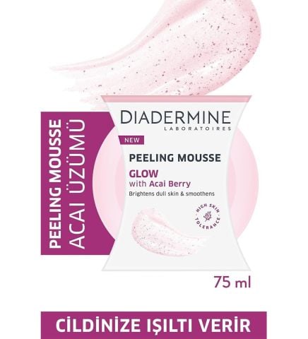 Diadermine Naturally Bio Me Işıltı Veren Köpük Peeling 75 ml