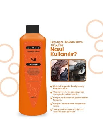 Morfose Oksidan %6 20 Volume 1000 ml