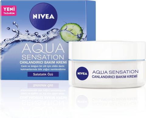 Nivea Aqua Sensation Canlandırıcı Bakım Kremi 50 ml