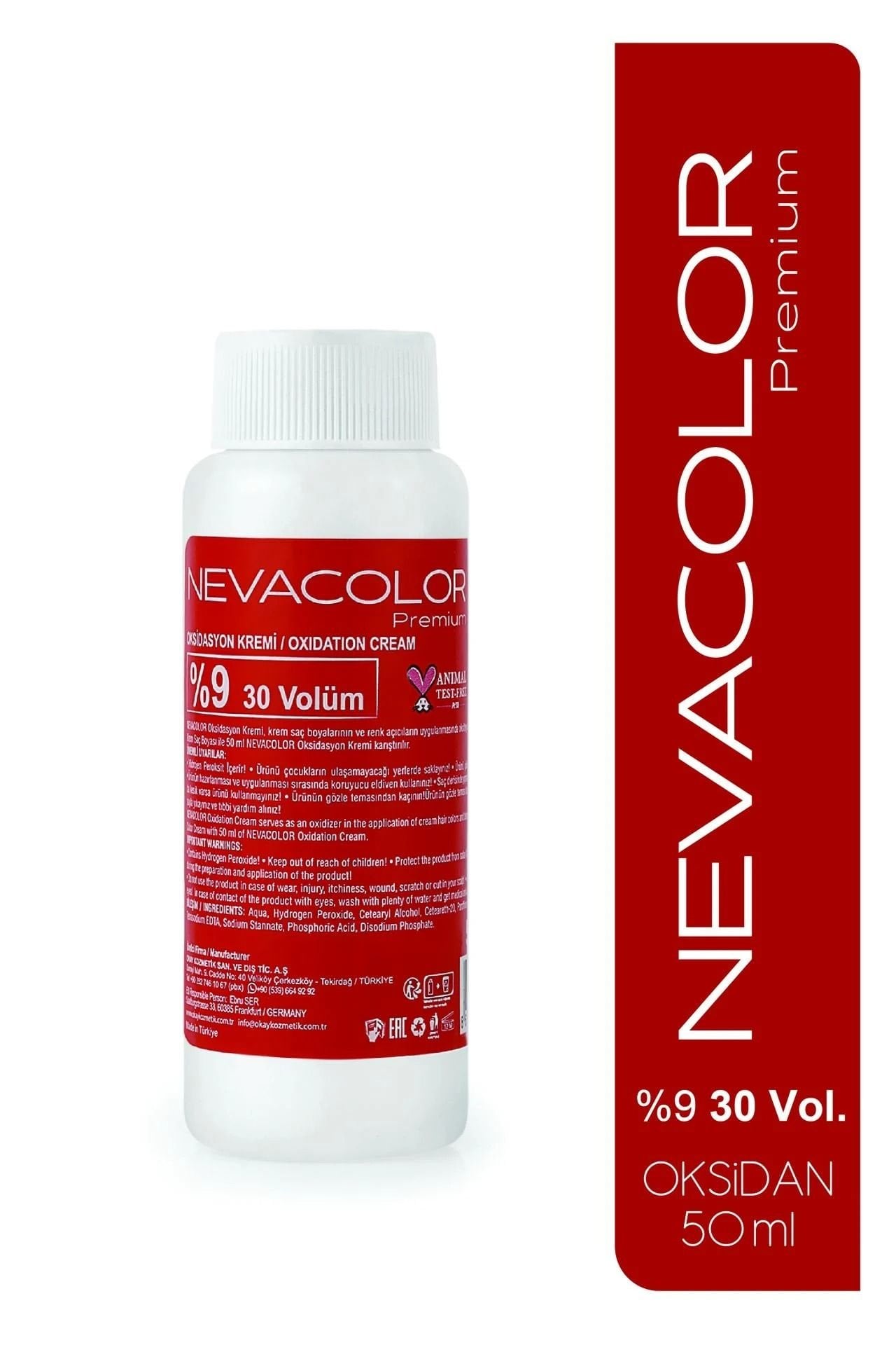 Nevacolor Oksidasyon Kremi 50 ml - 30 Volüm %9