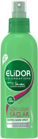 Elidor Ekspres Sağlıklı Uzayan Saçlar için Bakım Spreyi 210 ml