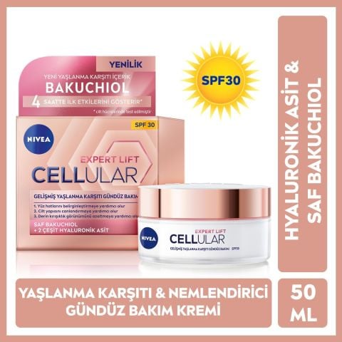 Nivea Cellular Expert Lift Yaşlanma Karşıtı Gündüz Kremi 50 ml