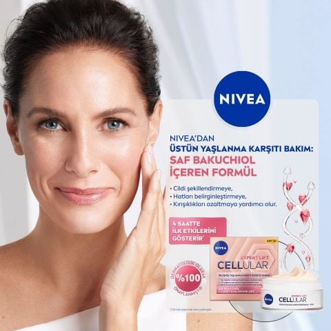 Nivea Cellular Expert Lift Yaşlanma Karşıtı Gündüz Kremi 50 ml