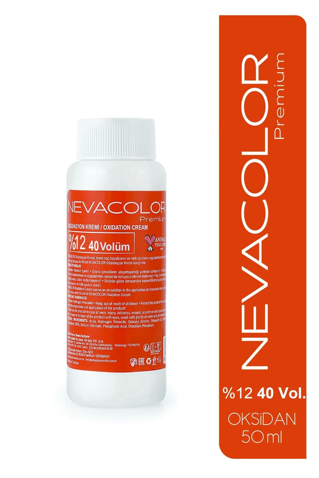 Nevacolor Oksidan %12 50 Ml