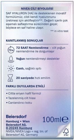 Nivea Hydra Skin Nemlendirici Yüz Maskesi 100ml