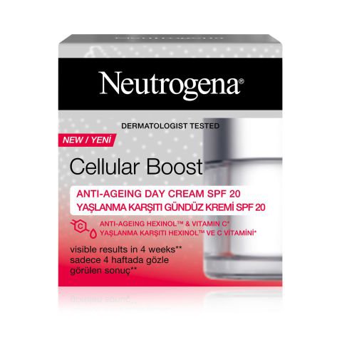 Neutrogena Cellular Boost Yaşlanma Karşıtı Gündüz Kremi SPF 20