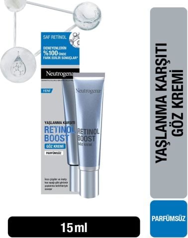 Neutrogena Retinol Boost Kırışıklık Ve Yaşlanma Karşıtı Göz Kremi 15 ml