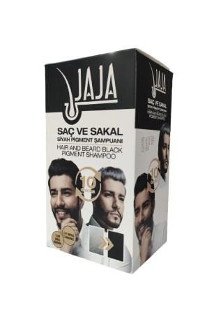 Jaja Saç ve Sakal Siyah Pigment Şampuanı 25grx10 Adet