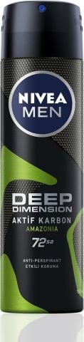 Nivea Men Deep Dimension Amazonia Erkek Deodorant Sprey 150 ml
