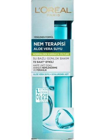 Loreal Paris Nem Terapisi Aloe Vera Suyu 70 ml - Normalden Karmaya Ciltler