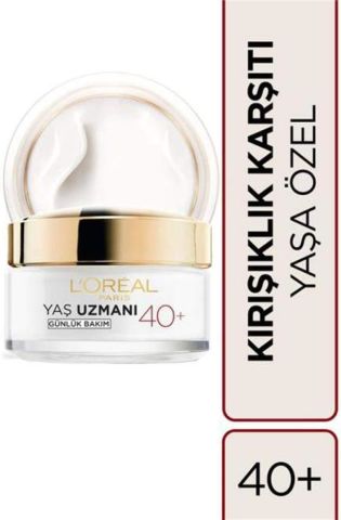 L'Oreal Paris Yaş Uzmanı 40+ Kırışıklık Karşıtı Sıkılaştırıcı Krem